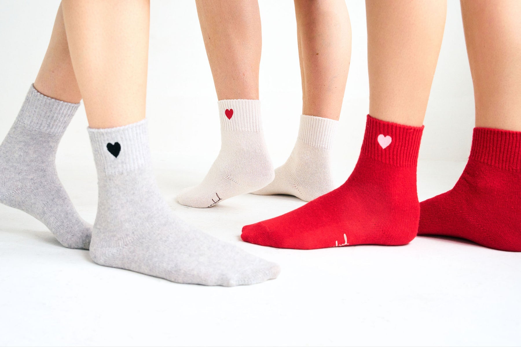 Sweetheart Socks in Earl Grey