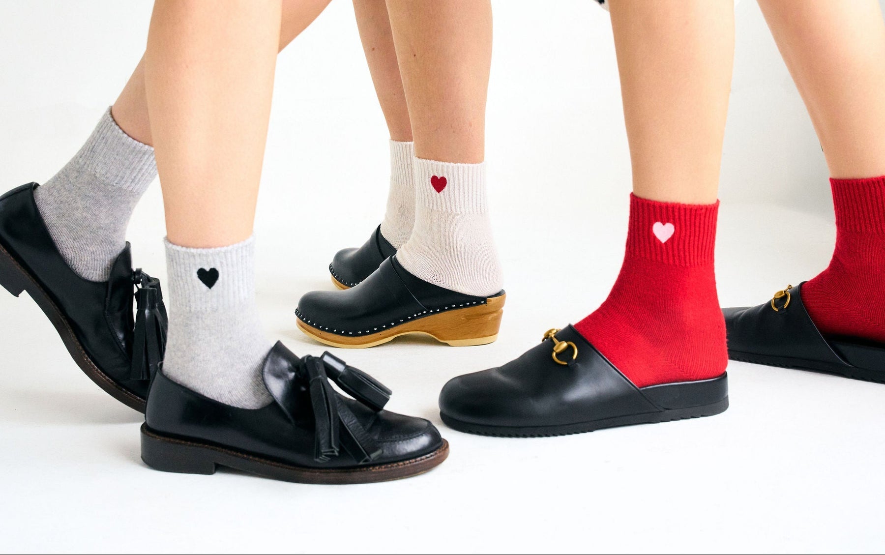 Sweetheart Socks in Earl Grey