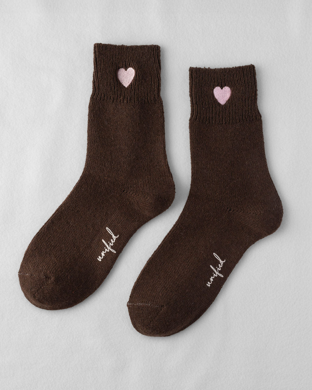 Sweetheart Socks in Walnut