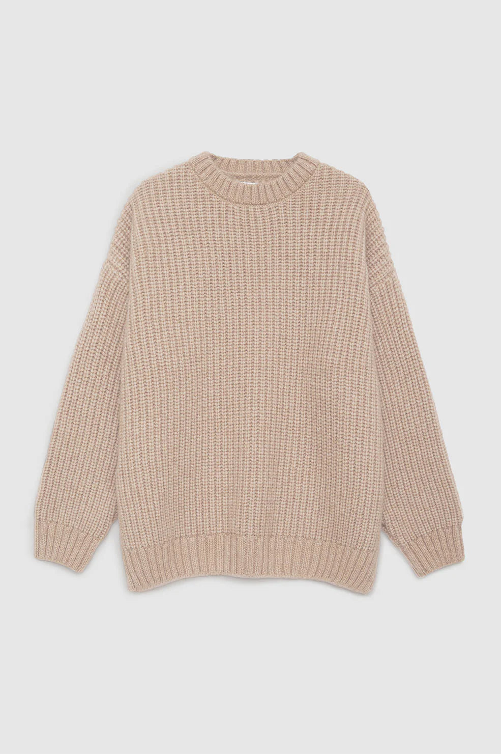 Sydney Crew Sweater in Camel