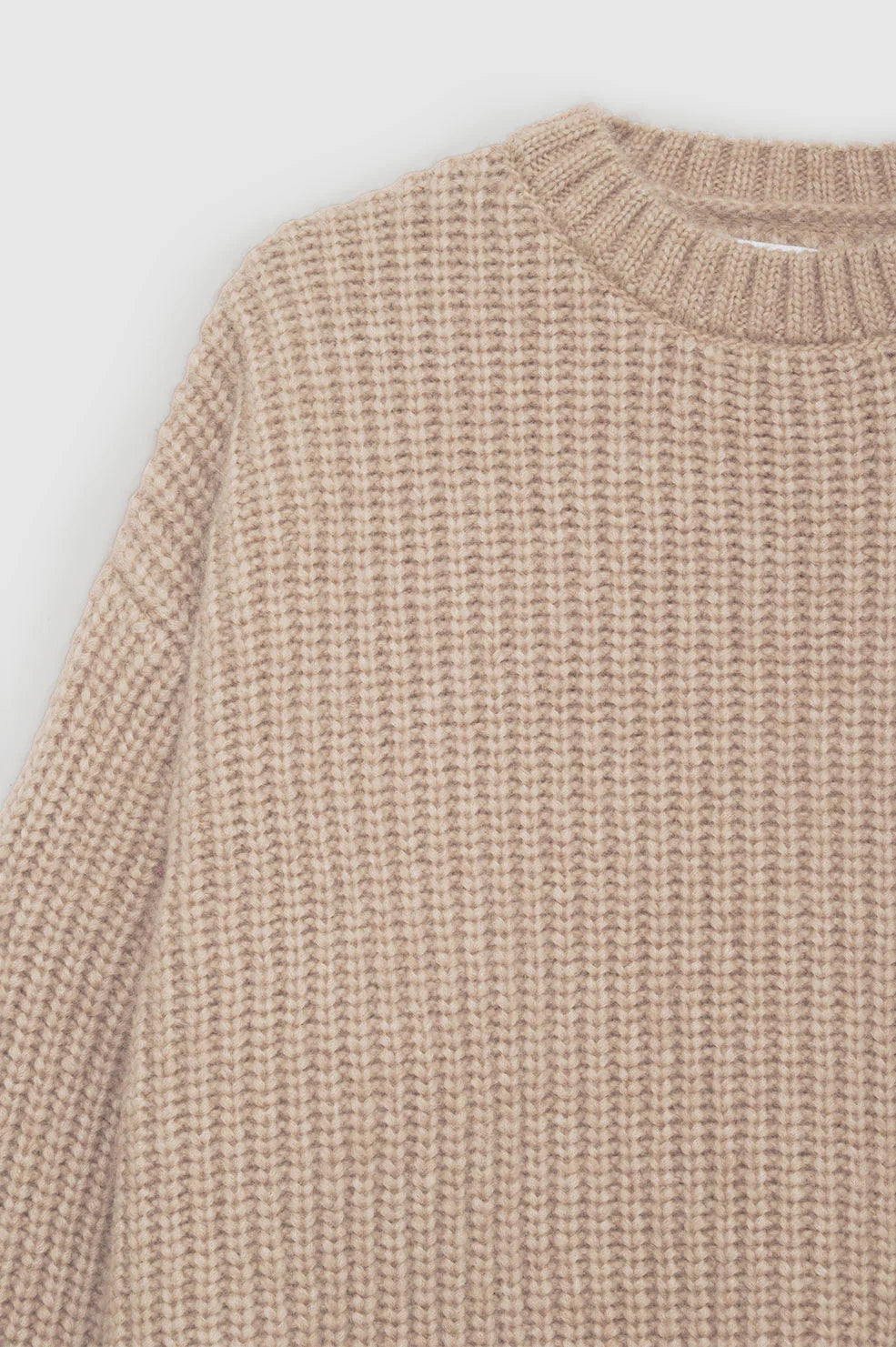 Sydney Crew Sweater in Camel