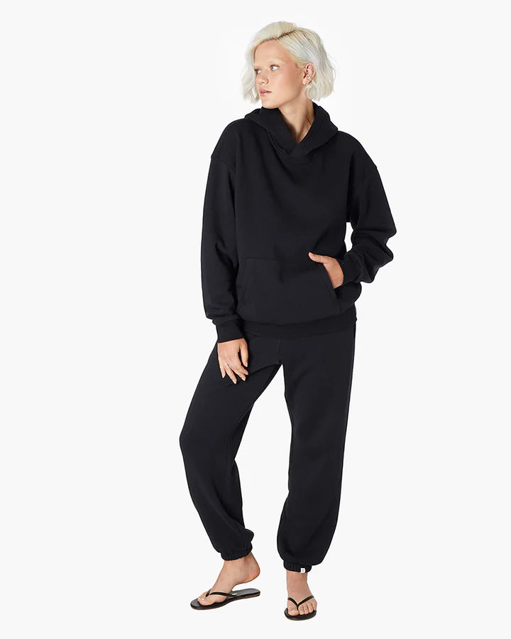 Air Whipped Hoodie in Black