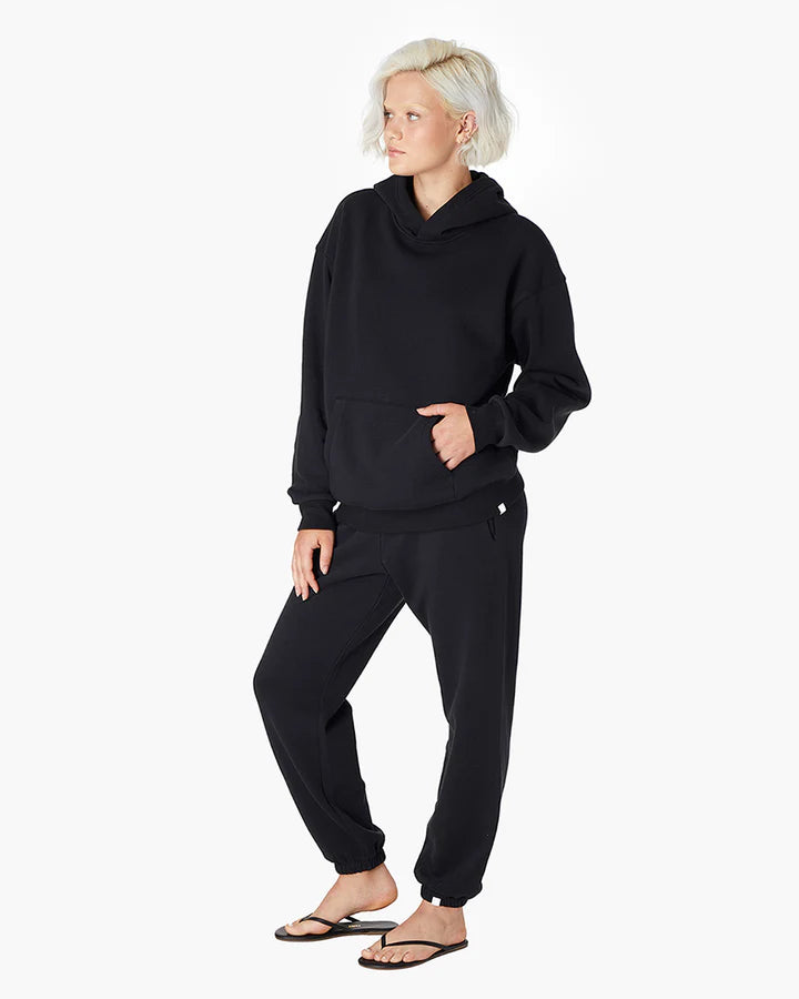 Air Whipped Hoodie in Black