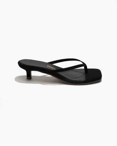 Square Toe Julia Suede in Sable