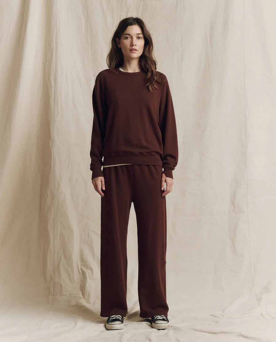 The College Sweatshirt. Driftwood