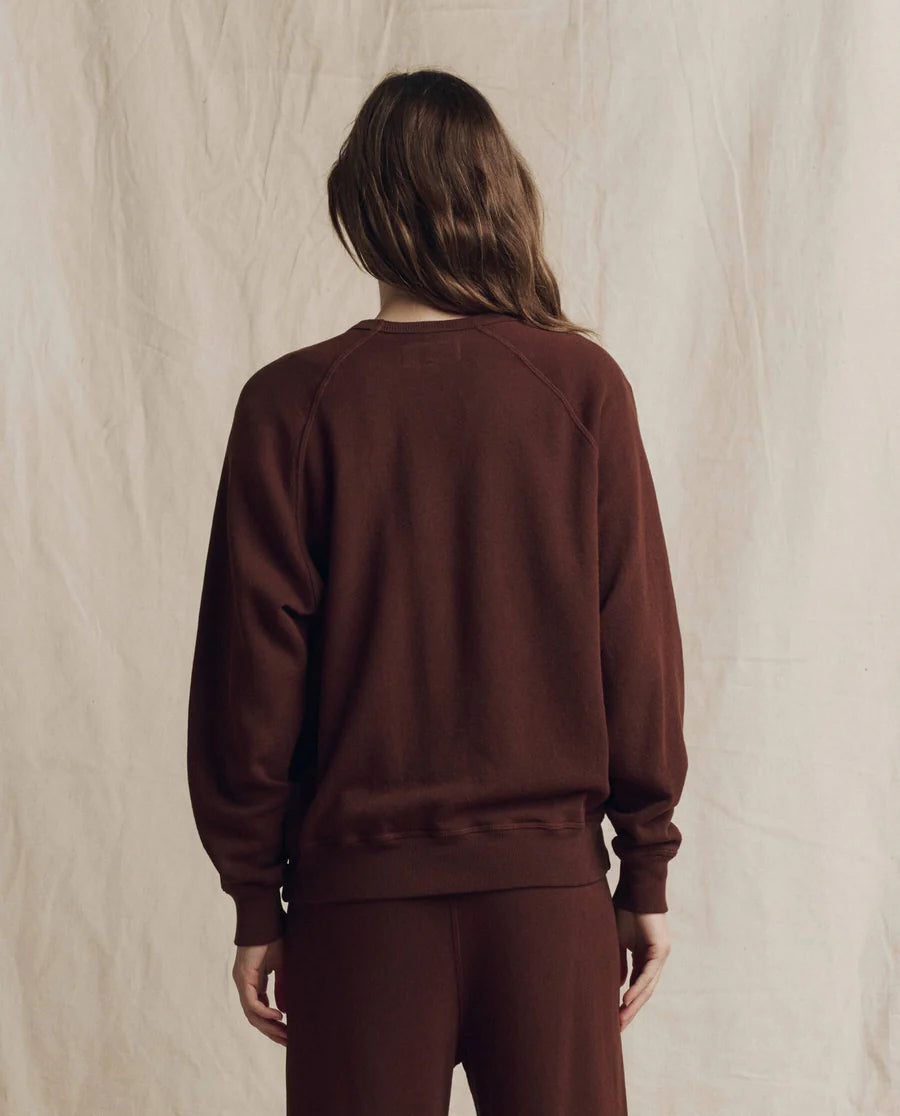 The College Sweatshirt. Driftwood
