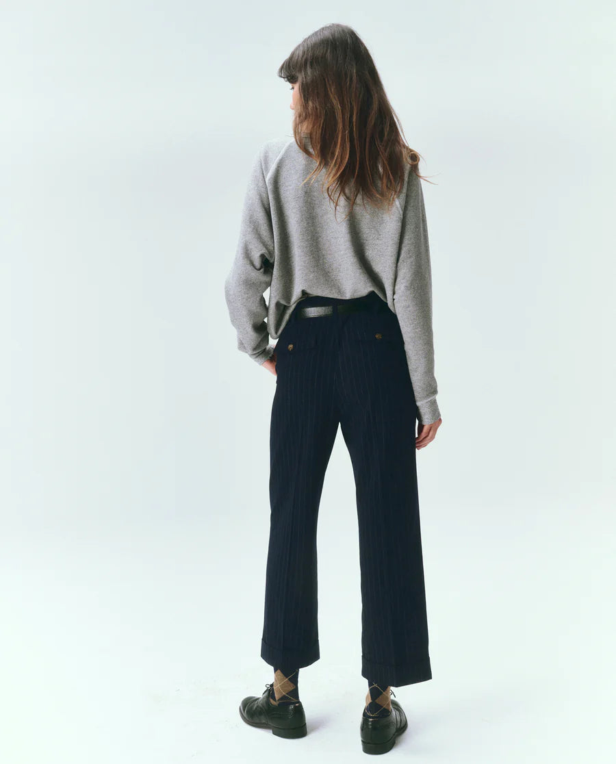 The College Sweatshirt. Varsity Grey
