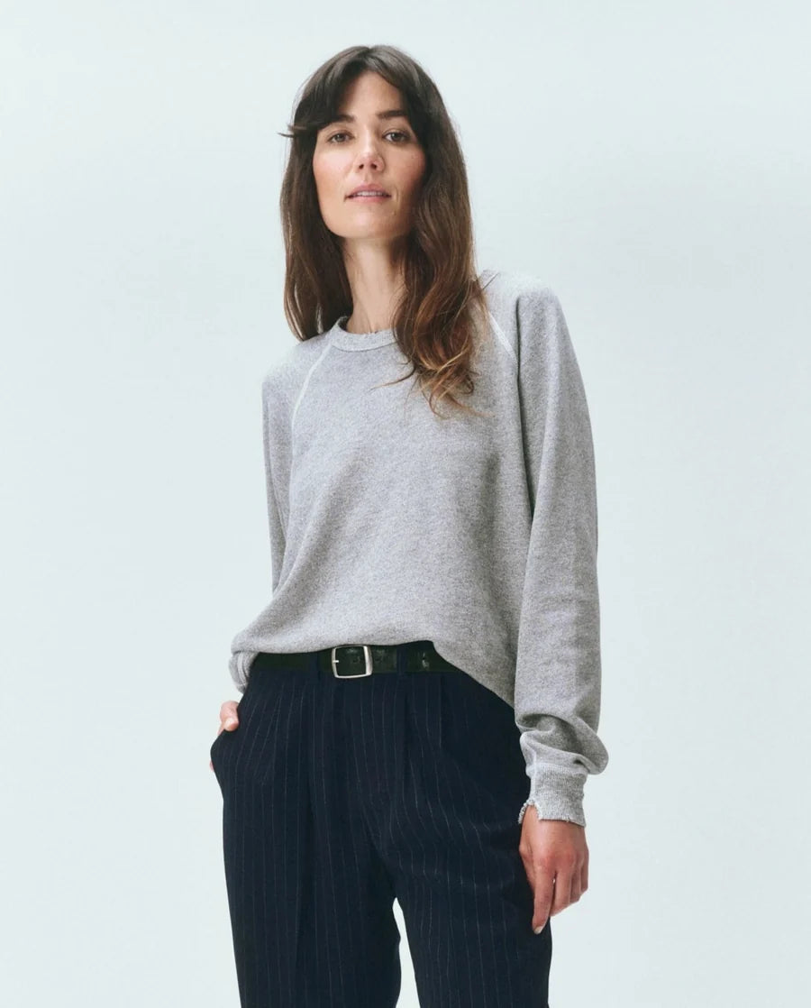 The College Sweatshirt. Varsity Grey