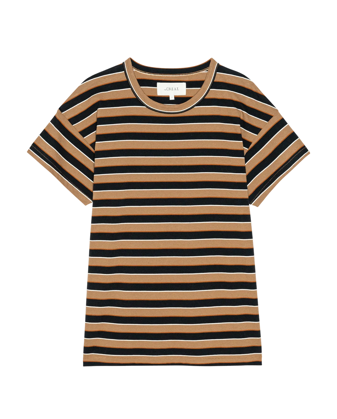 The Boxy Crew. Cigar Stripe