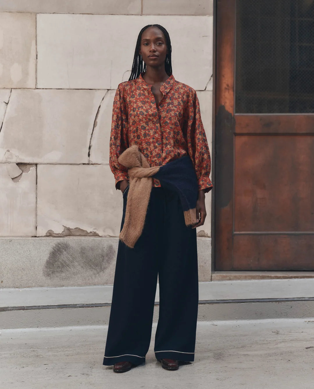 The Ashland Top. Gilded Poppy
