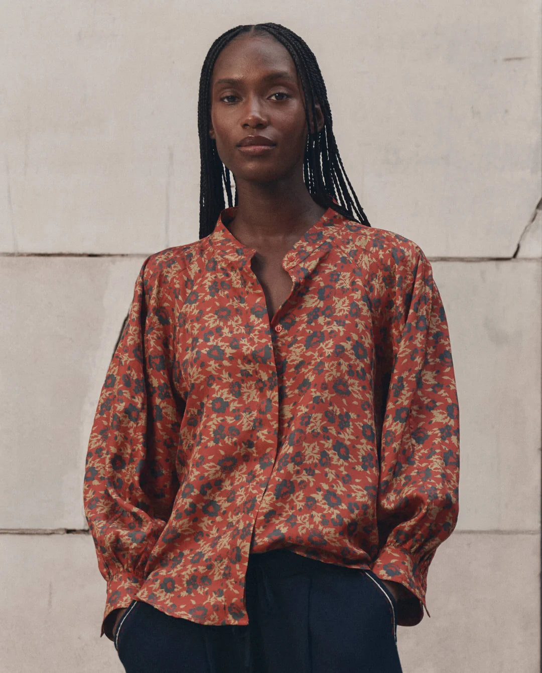 The Ashland Top. Gilded Poppy