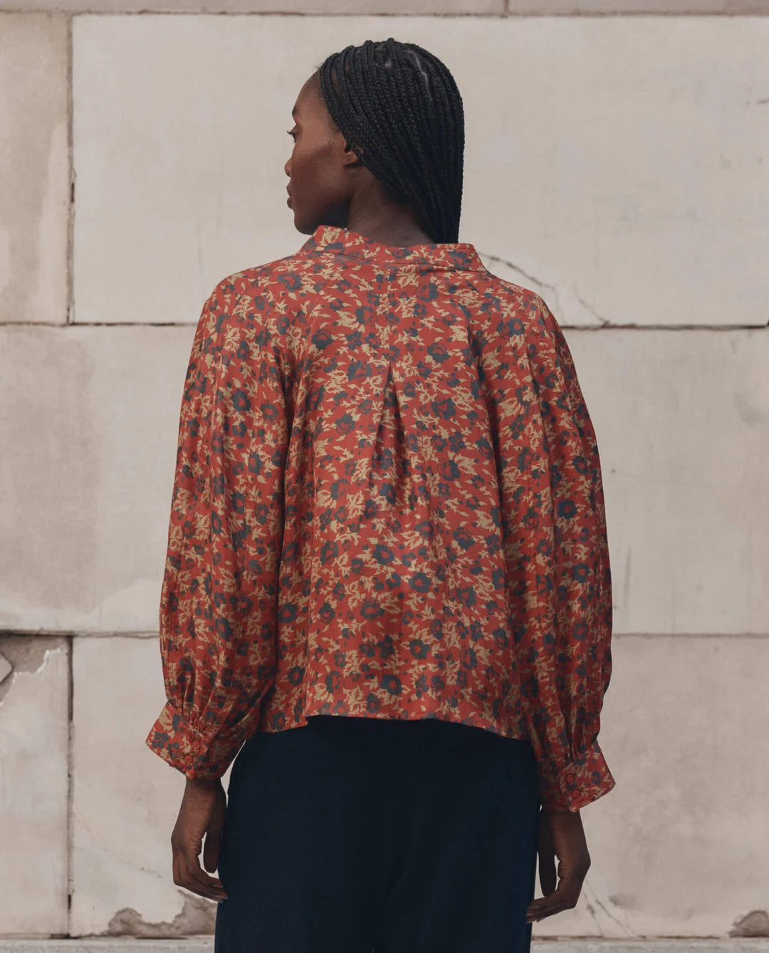 The Ashland Top. Gilded Poppy