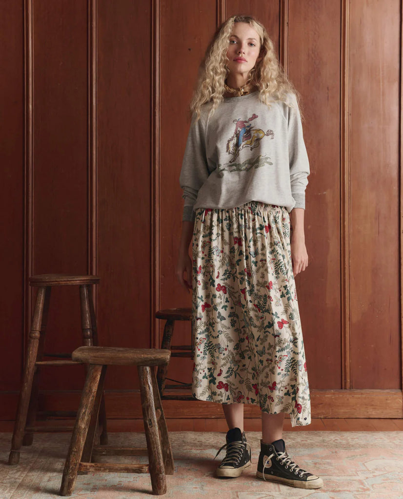 The Canary Skirt. Floating Butterfly