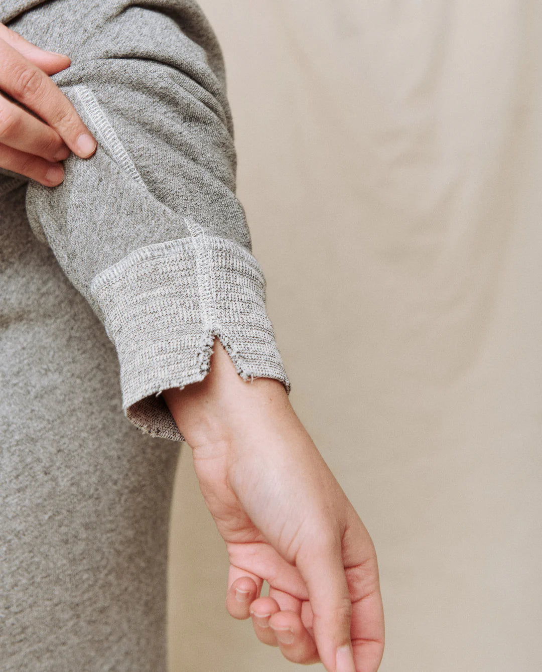 The College Sweatshirt. Varsity Grey