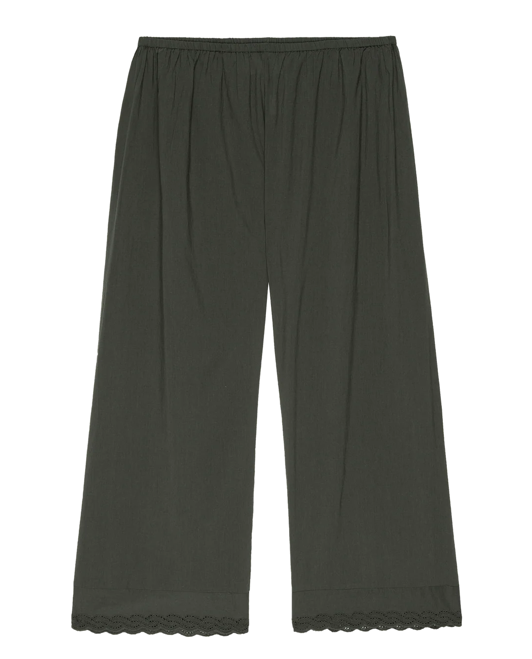 The Eyelet Easy Sleep Pant. Black