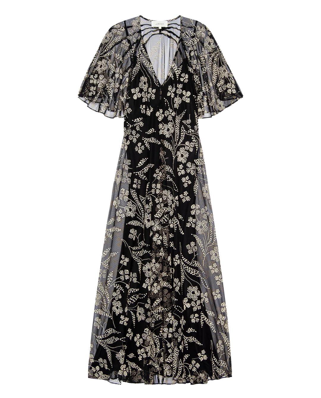 The Festal Dress. Brocade Floral