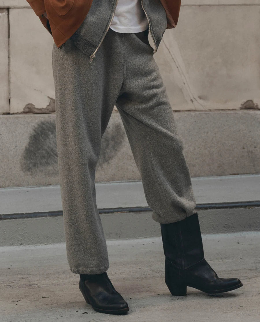 The Fleece Sport Sweatpant. Dark Heather Grey