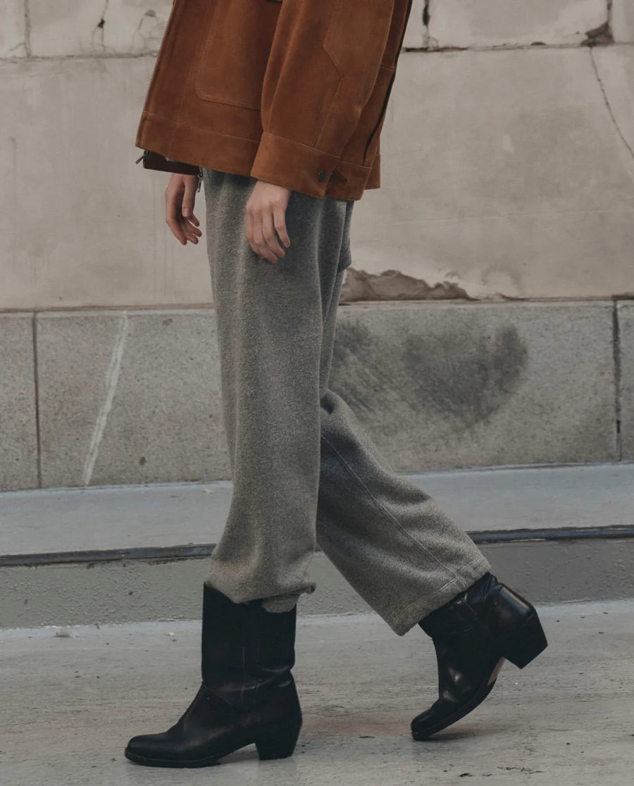 The Fleece Sport Sweatpant. Dark Heather Grey