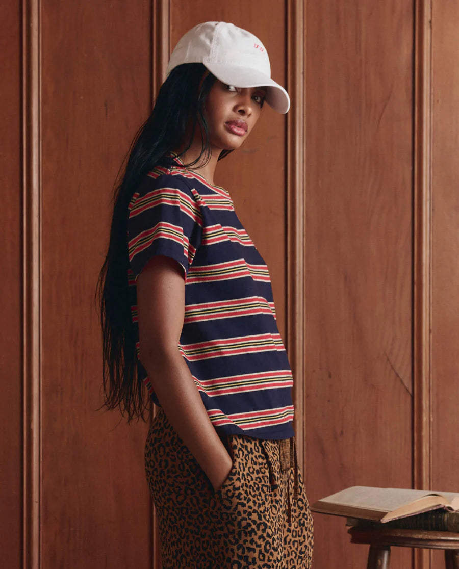 The Little Tee. Scout Stripe