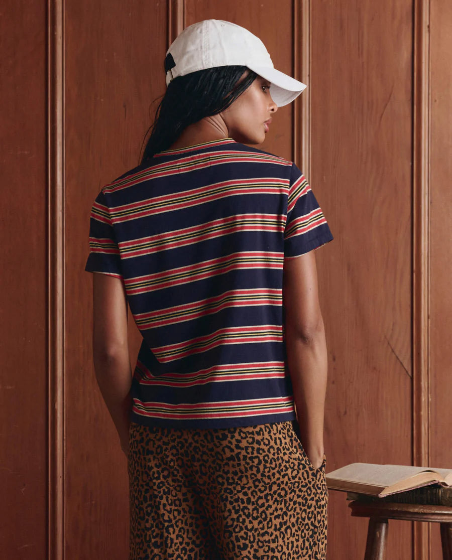 The Little Tee. Scout Stripe
