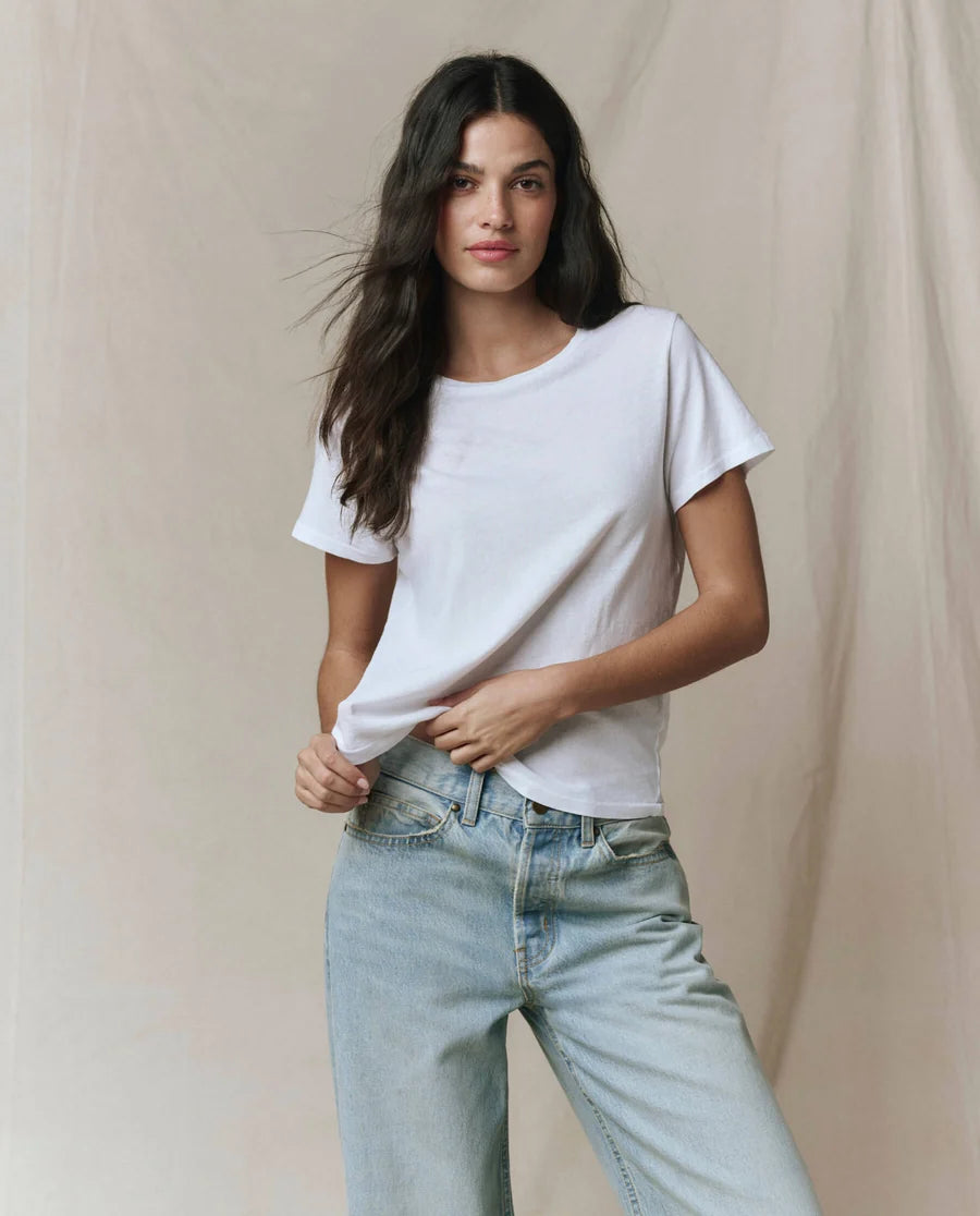 The Little Tee. True White