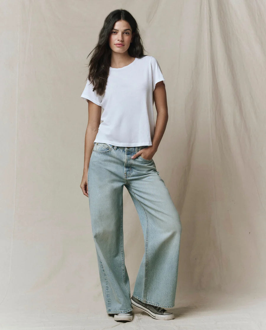 The Little Tee. True White