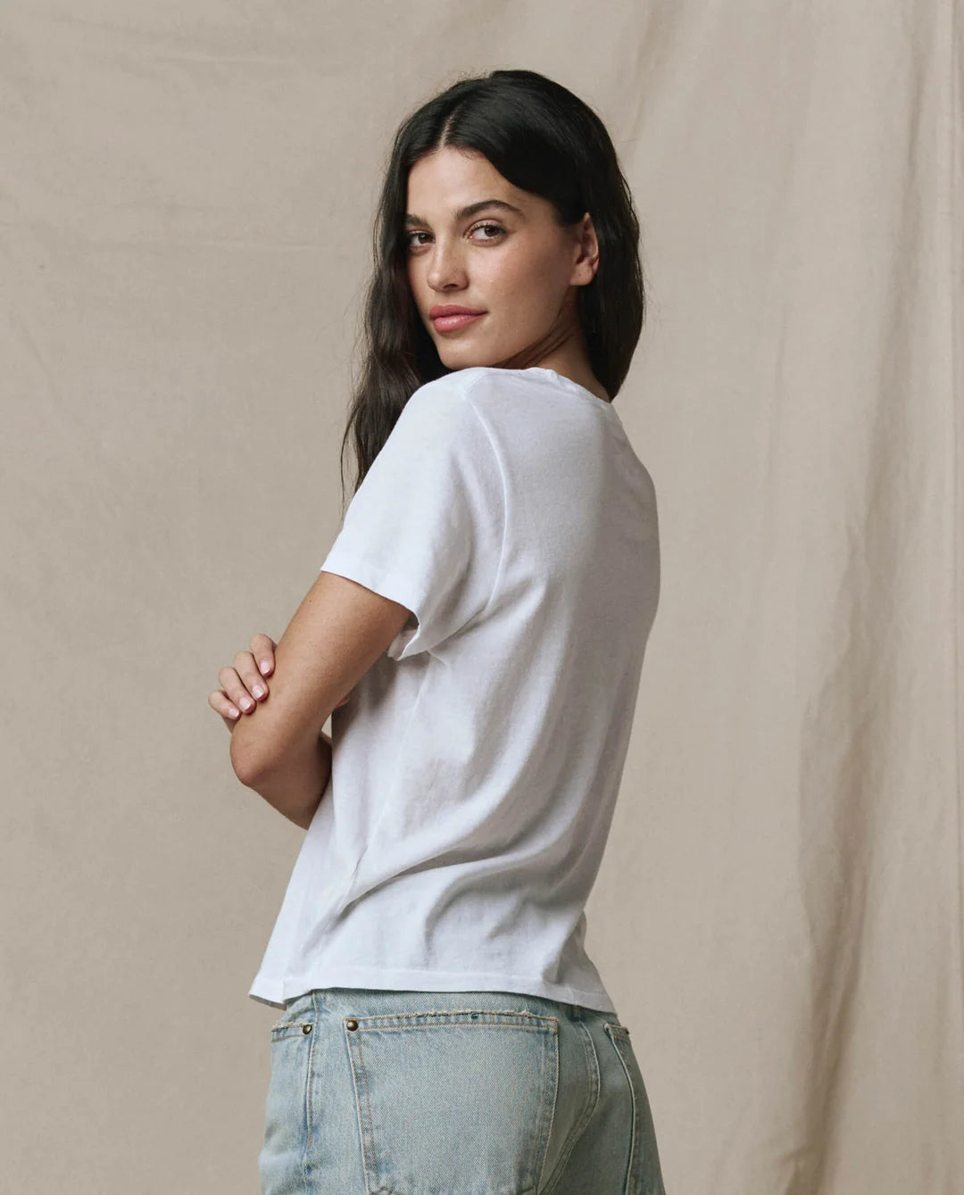 The Little Tee. True White
