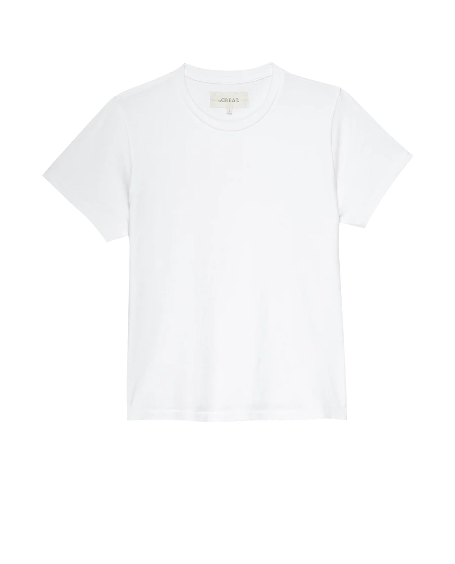 The Little Tee. True White