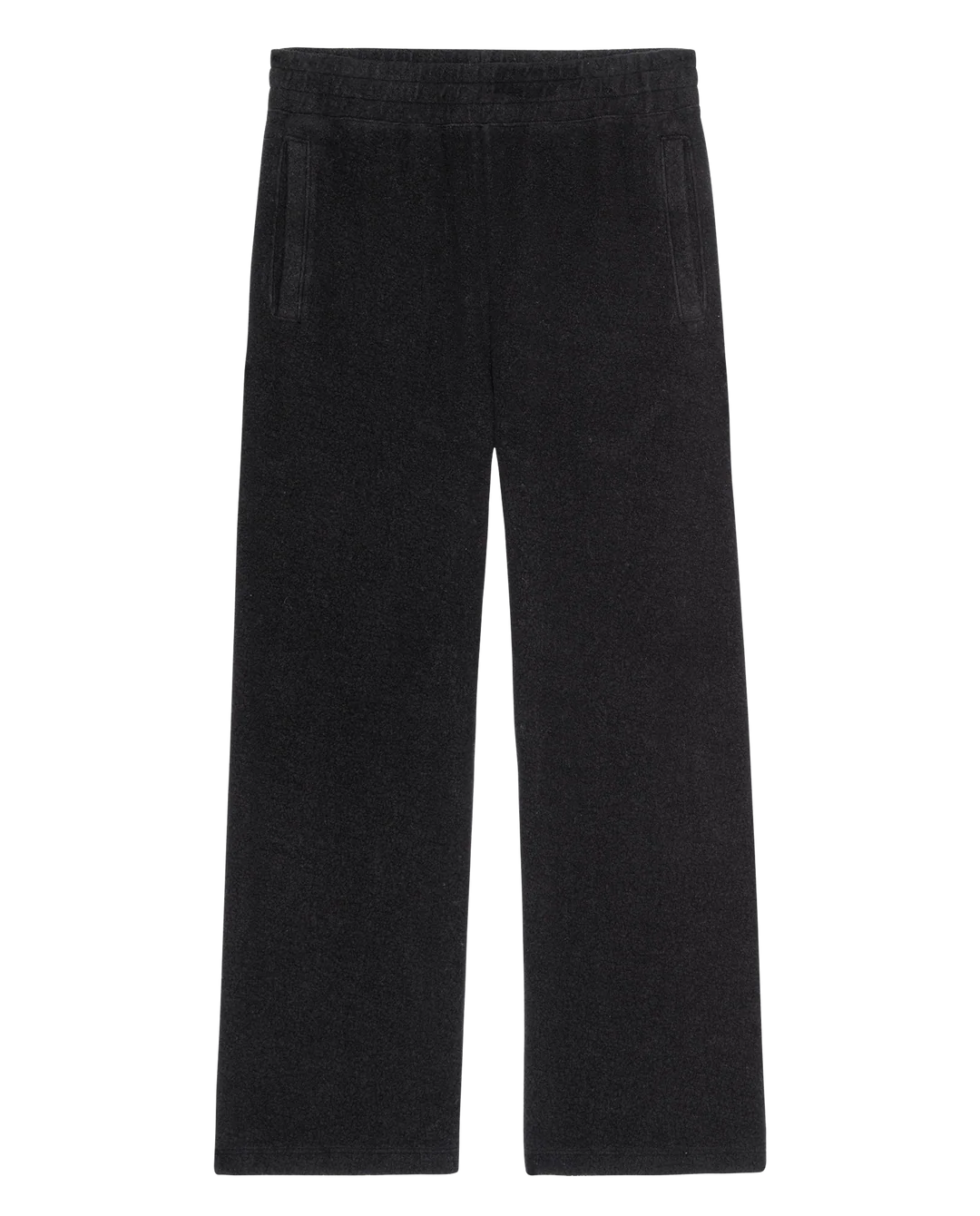 The Plush Victory Sweatpant. Almost Black