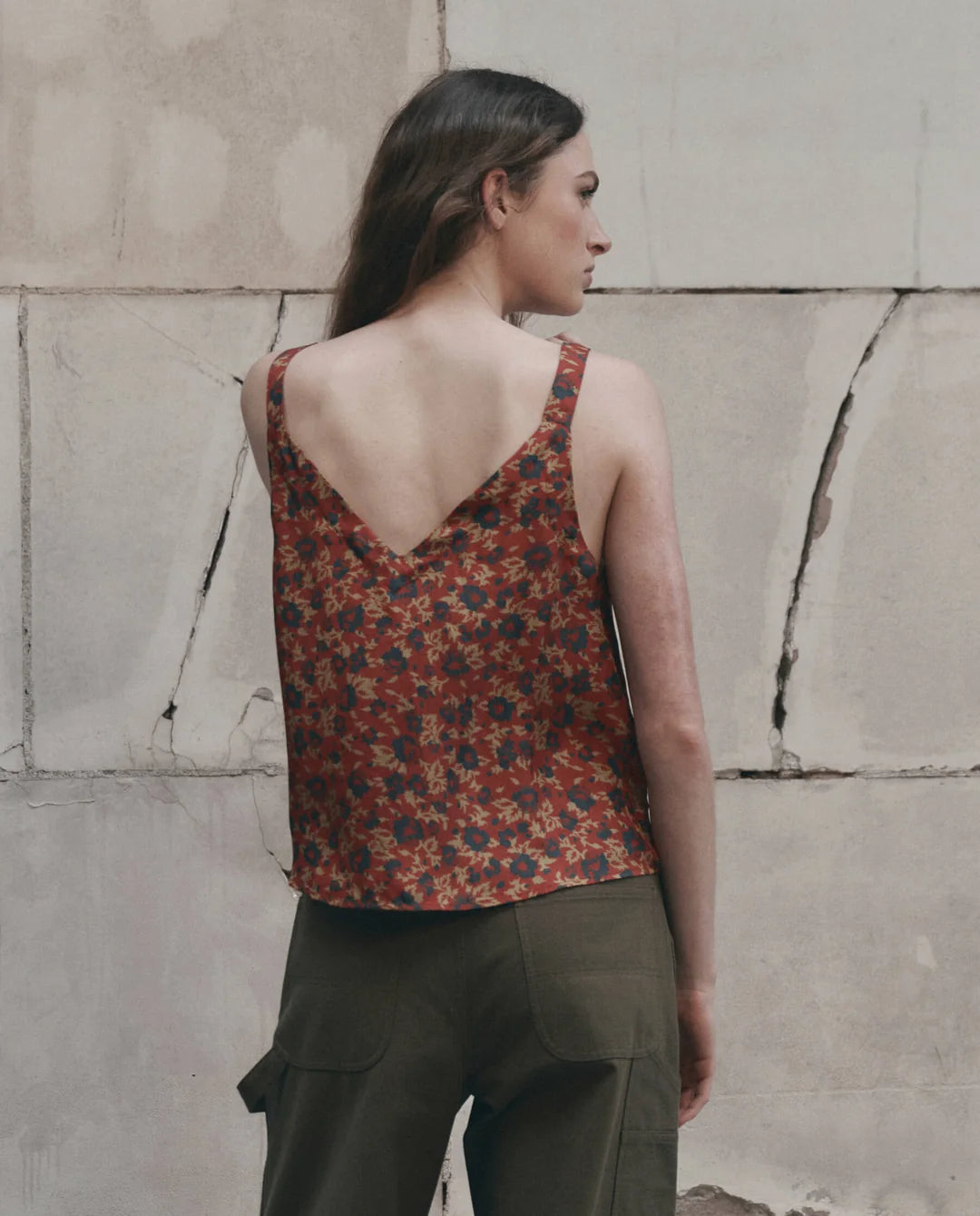 The Port Cami. Gilded Poppy