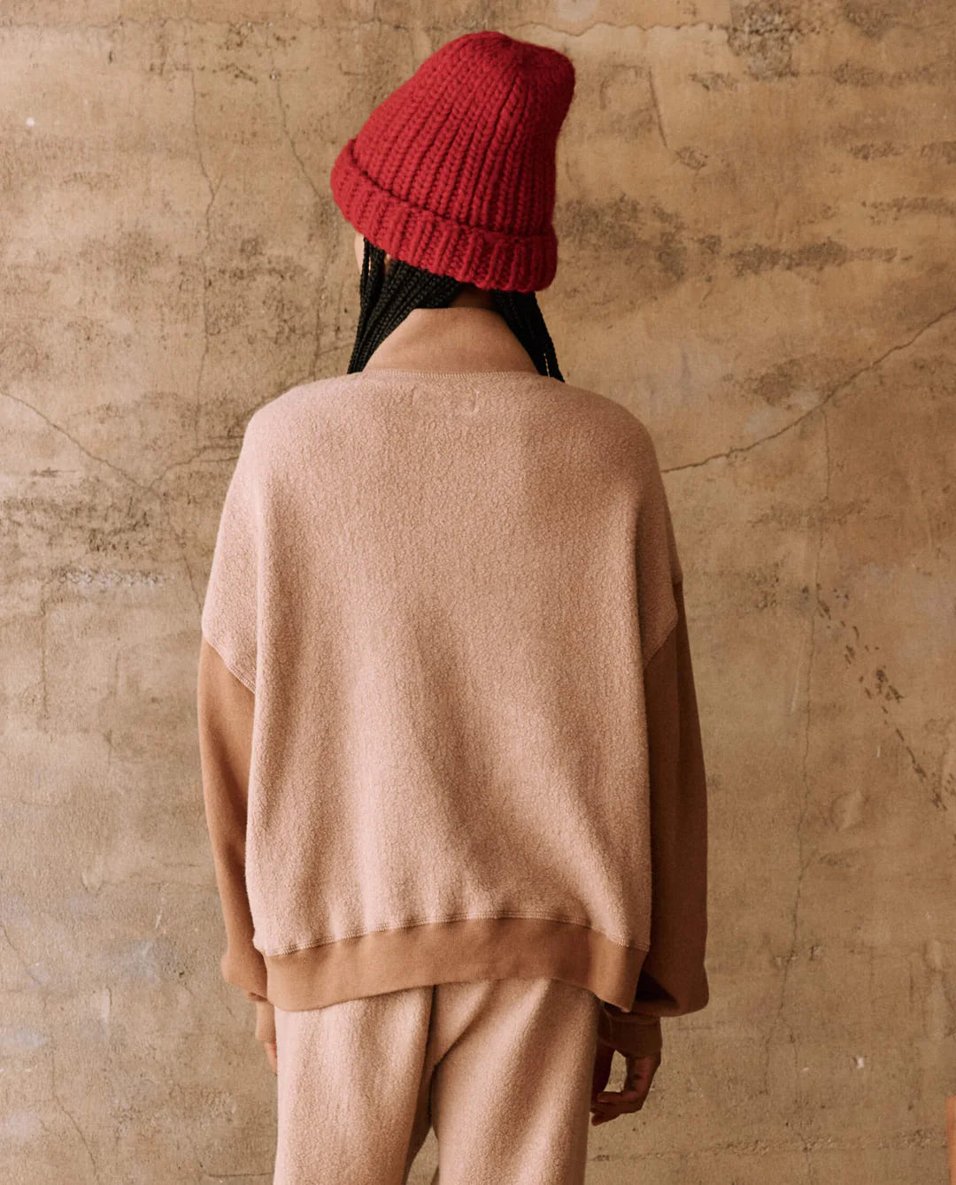 The Slouch Trail Sweatshirt. Fawn