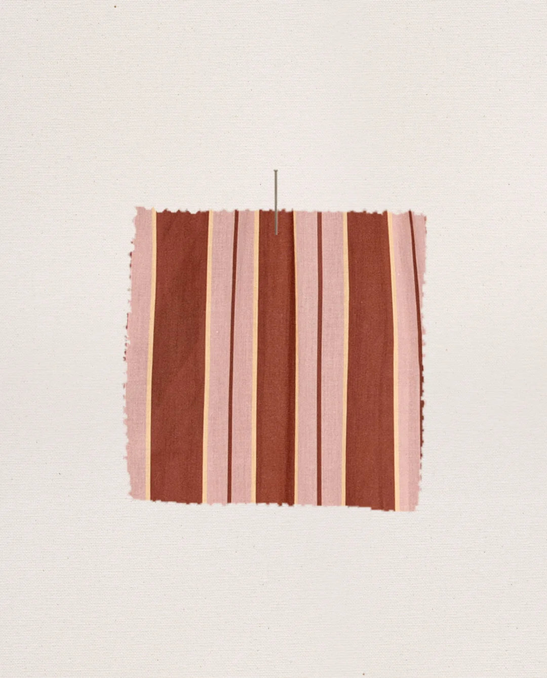 The Smocked Sleep Pant. Ganache Stripe