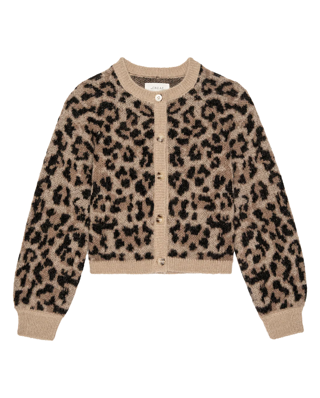 The Windsor Cardigan. Leopard