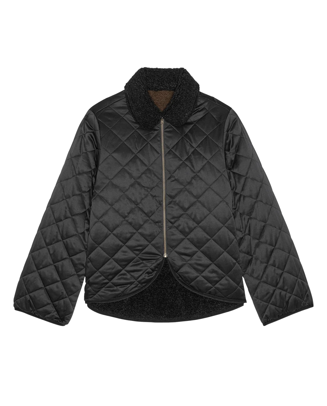 The Reversible Western Yoke Pasture Jacket. Black w/ Brown