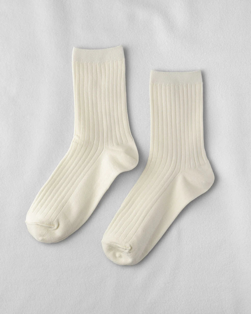 The Trouser Socks in Meringue