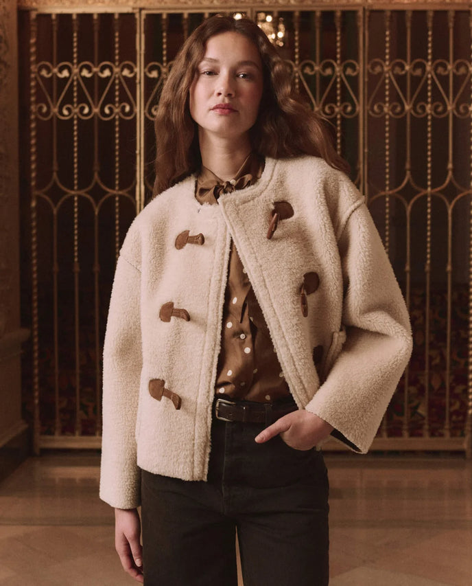 Shop The Woodside Toggle Coat. Cream