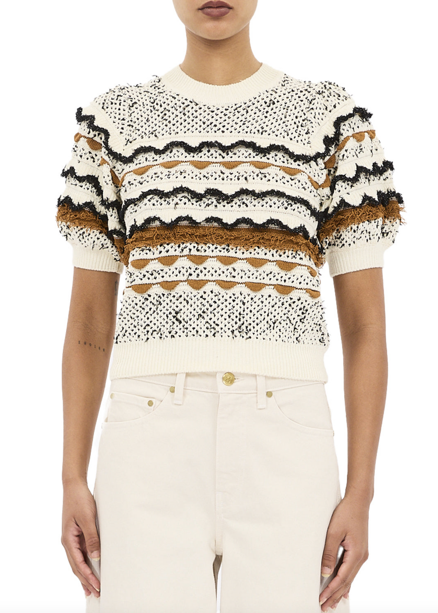Andira Knit Top in Scallop