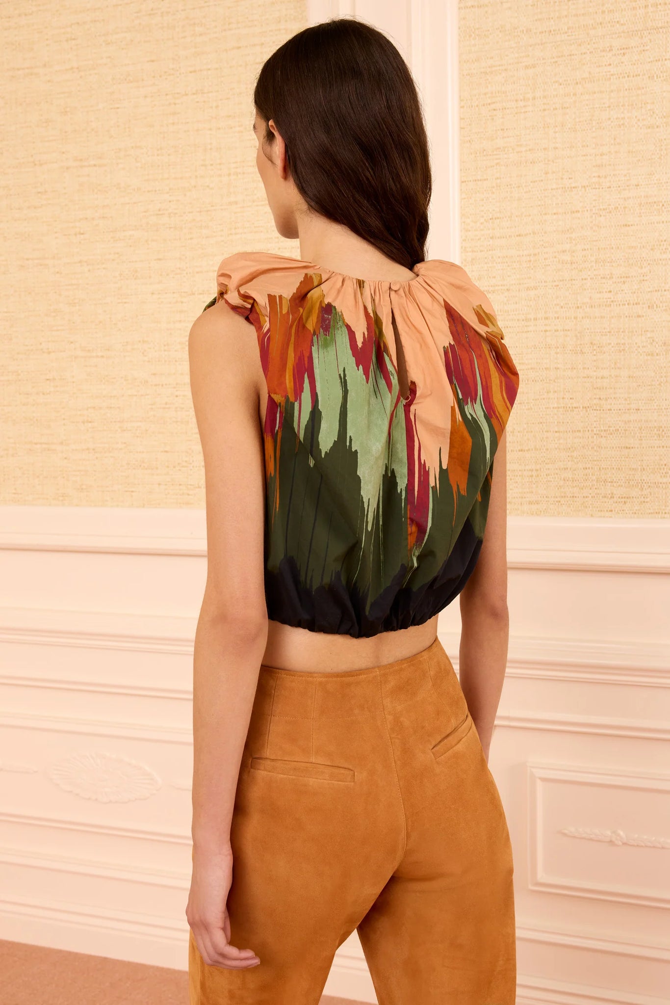 Gracie Cotton Top in Agate