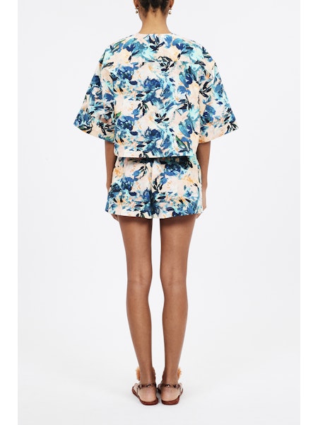 Rowan Short in Delphinium