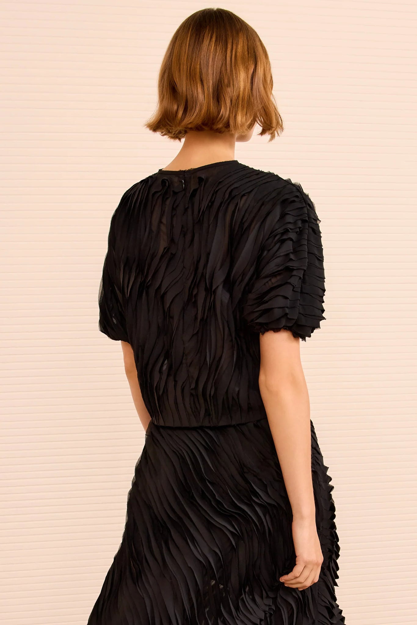 Vayda SS Top in Black