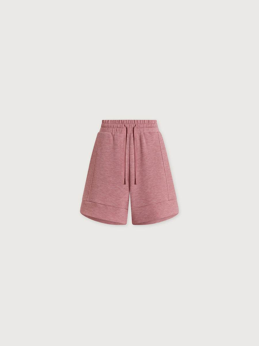 Atrium High Rise Short 4.5" in Rose Marl