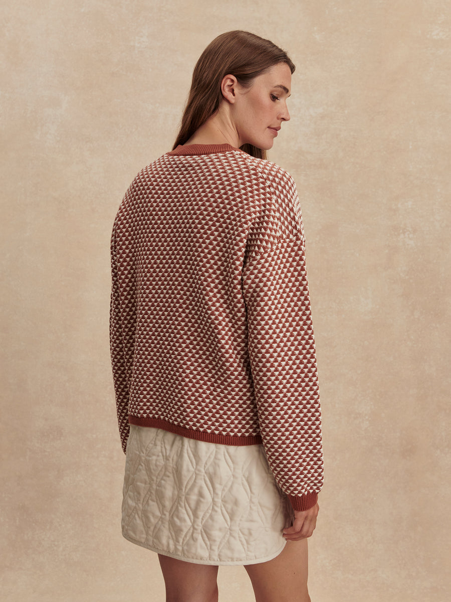 Elmwick Knit Jacket in Maple