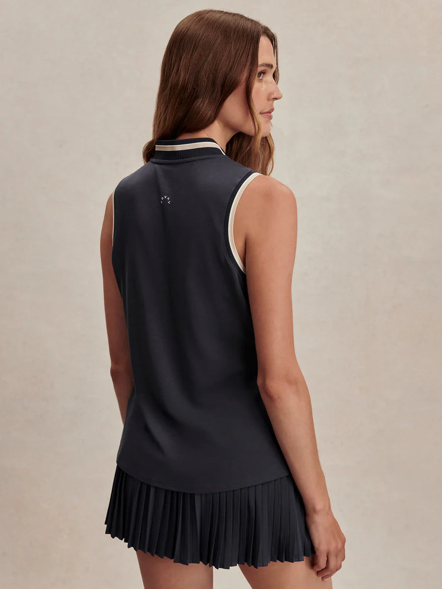 Inga Performance Tank in Blue Nights