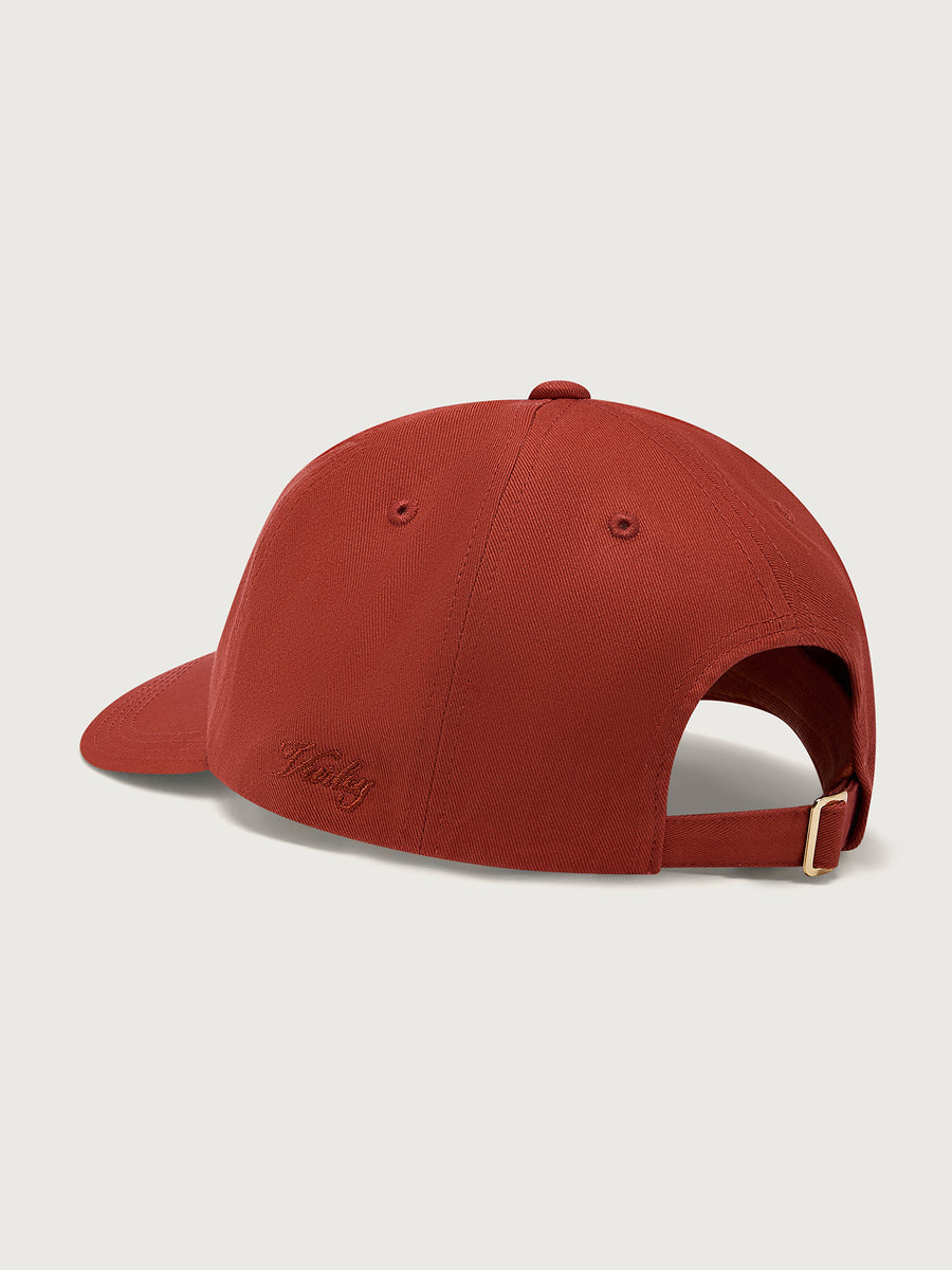 Melvin Club Cap in Terracotta