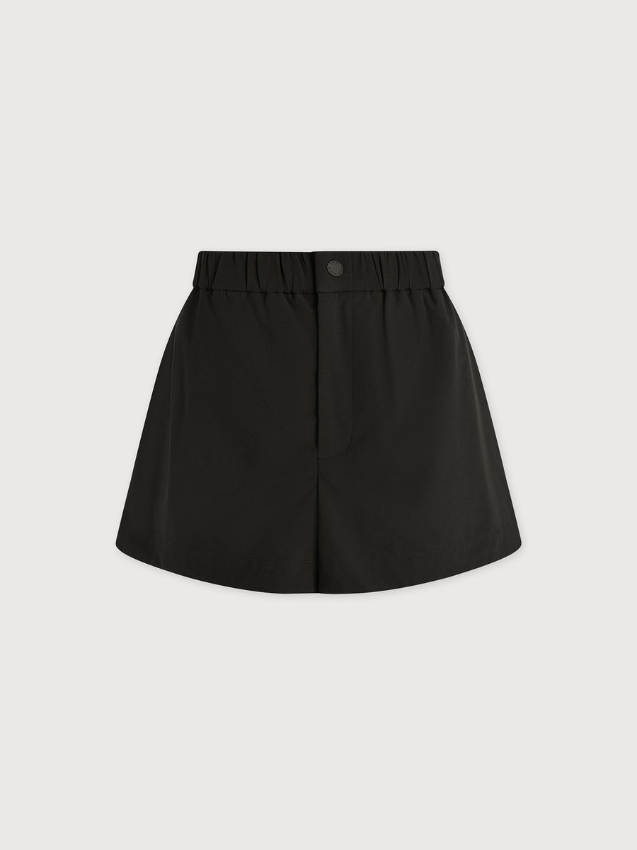 Nila Mid Rise Short 3.5" in Black