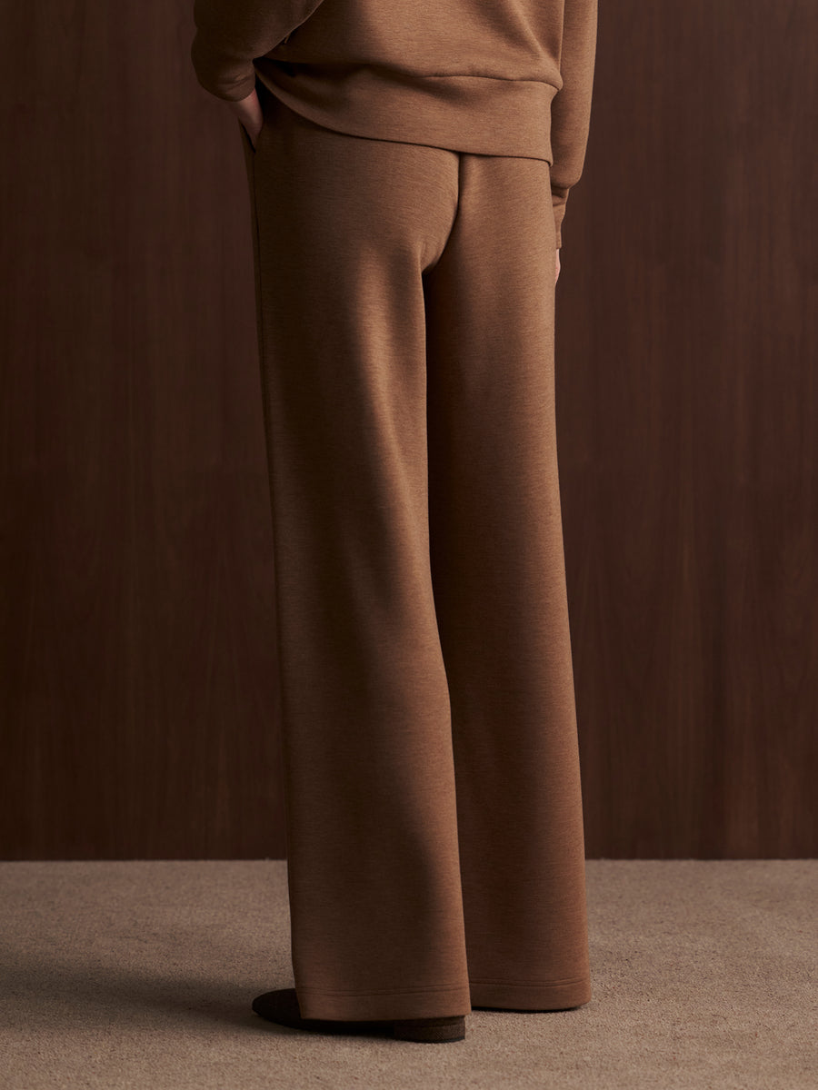 The Extra Wide Leg Pant 29.5" in Golden Bronze Marl