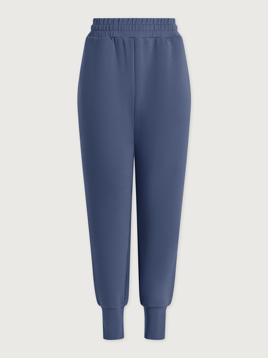 The Slim Cuff Pant 27.5" in Bijou Blue