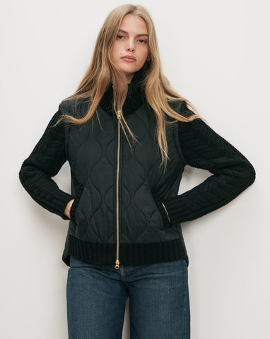 Patra Quilted Jacket in Black