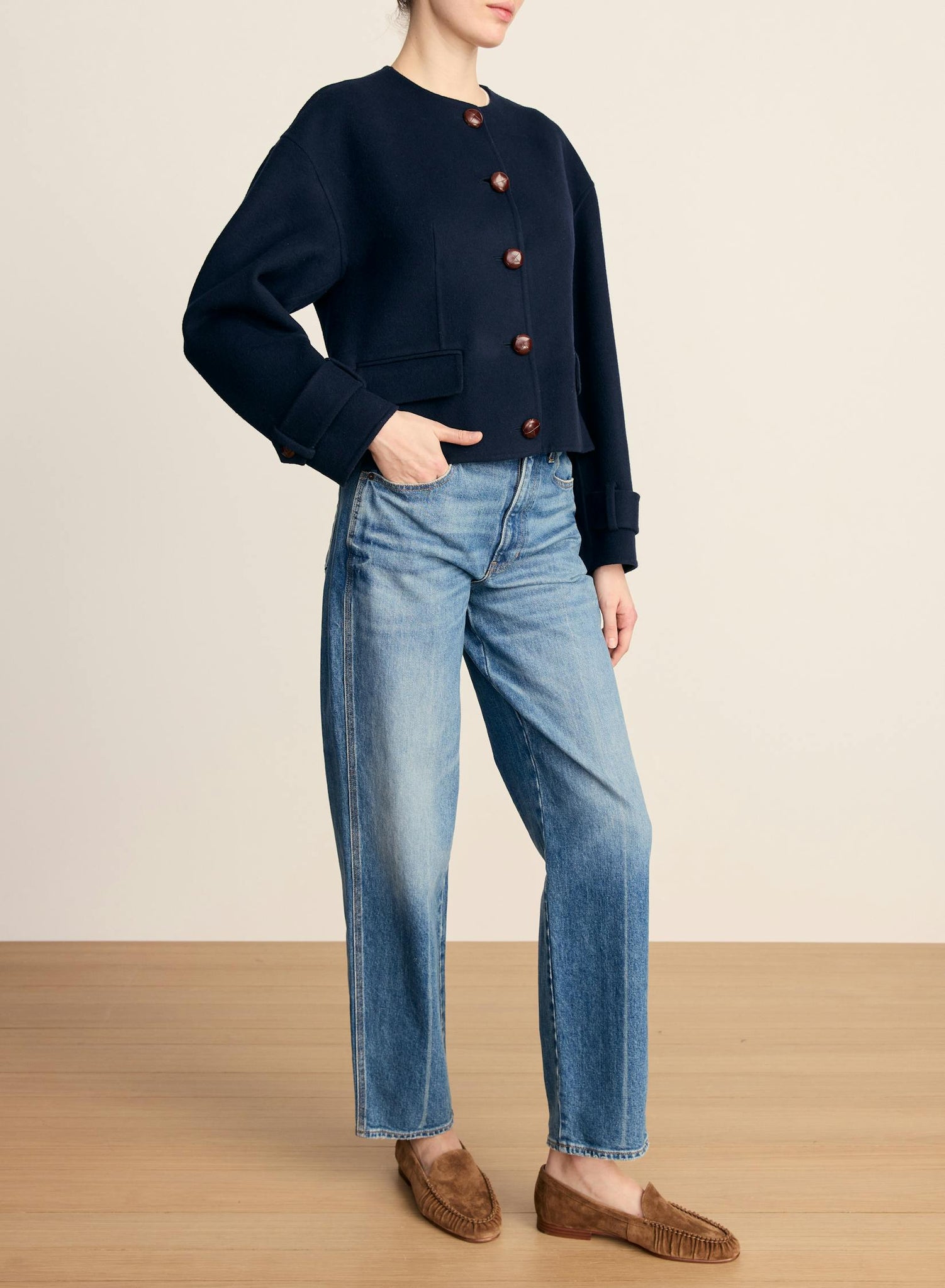 Elaris Jacket in Navy
