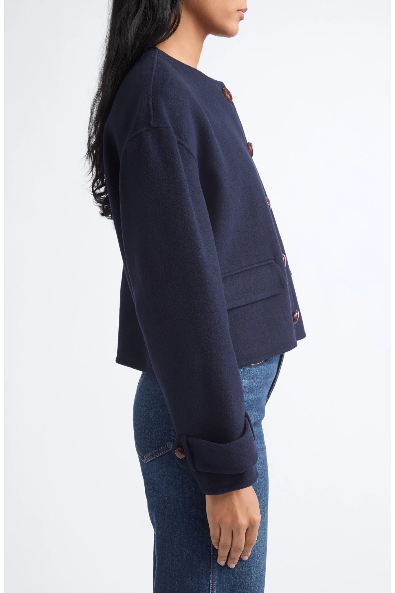 Elaris Jacket in Navy